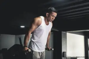 chest workout chest dips