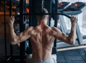 lat pull down back